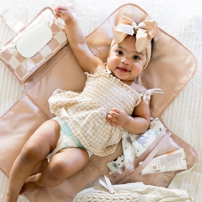 Tiny Twinkle Portable Diaper Changing Pad-Foldable Waterproof Changing - Image 4