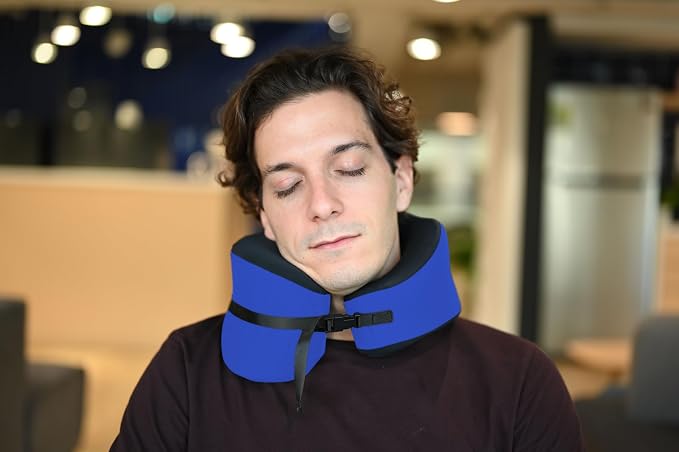 C CUSHION LAB Travel Pillow, Award-Winning Patented Ergonomic Design - Image 3