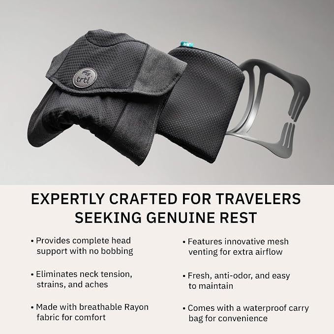 trtl Travel Pillow Cool for Neck Support- Cooling Neck Pillow - Image 3