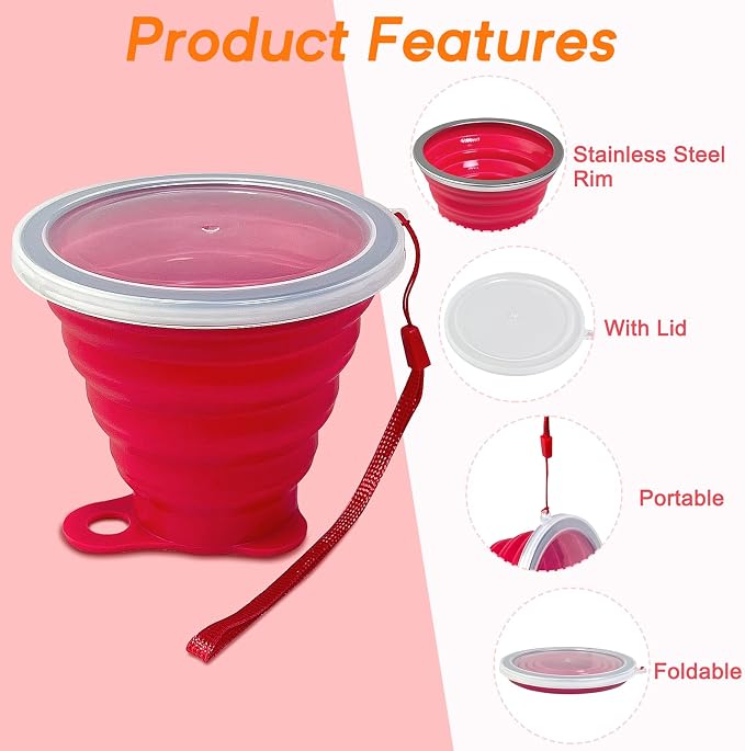 Collapsible Cups for Traveling - Image 3