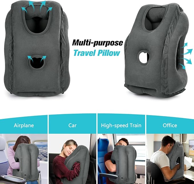 Rewondah Inflatable Travel Pillows - Image 4