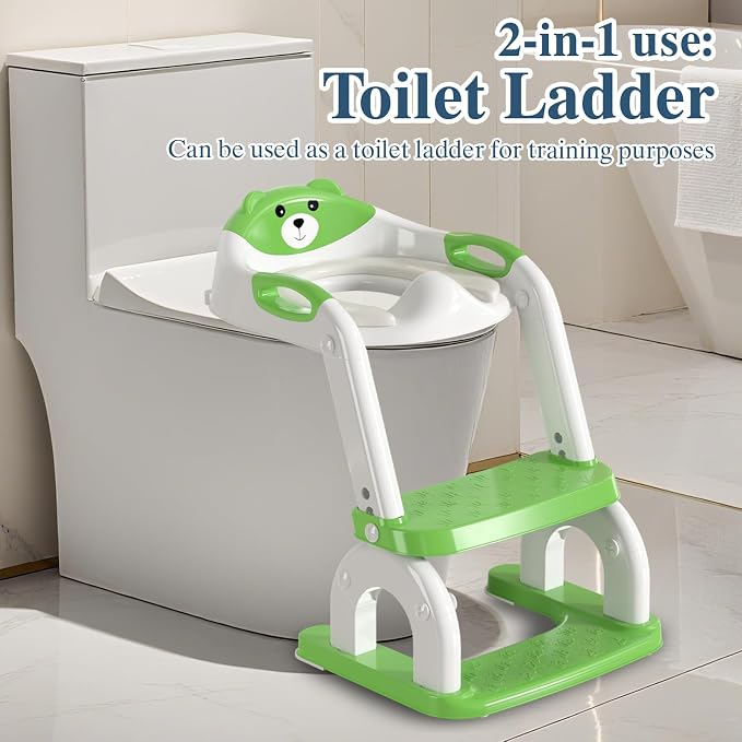 Potty Training Seat for Toddlers, Adjustable Height 2-in-1 Potty Training - Image 4