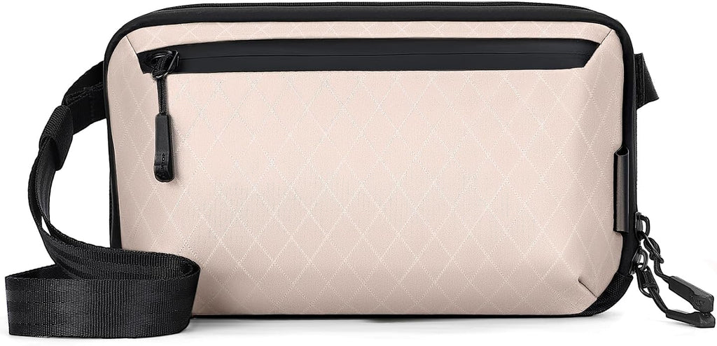 Electronics Organizer Tech Travel Pouch – Waterproof Nylon Diamond Quilted & by SIMTOP