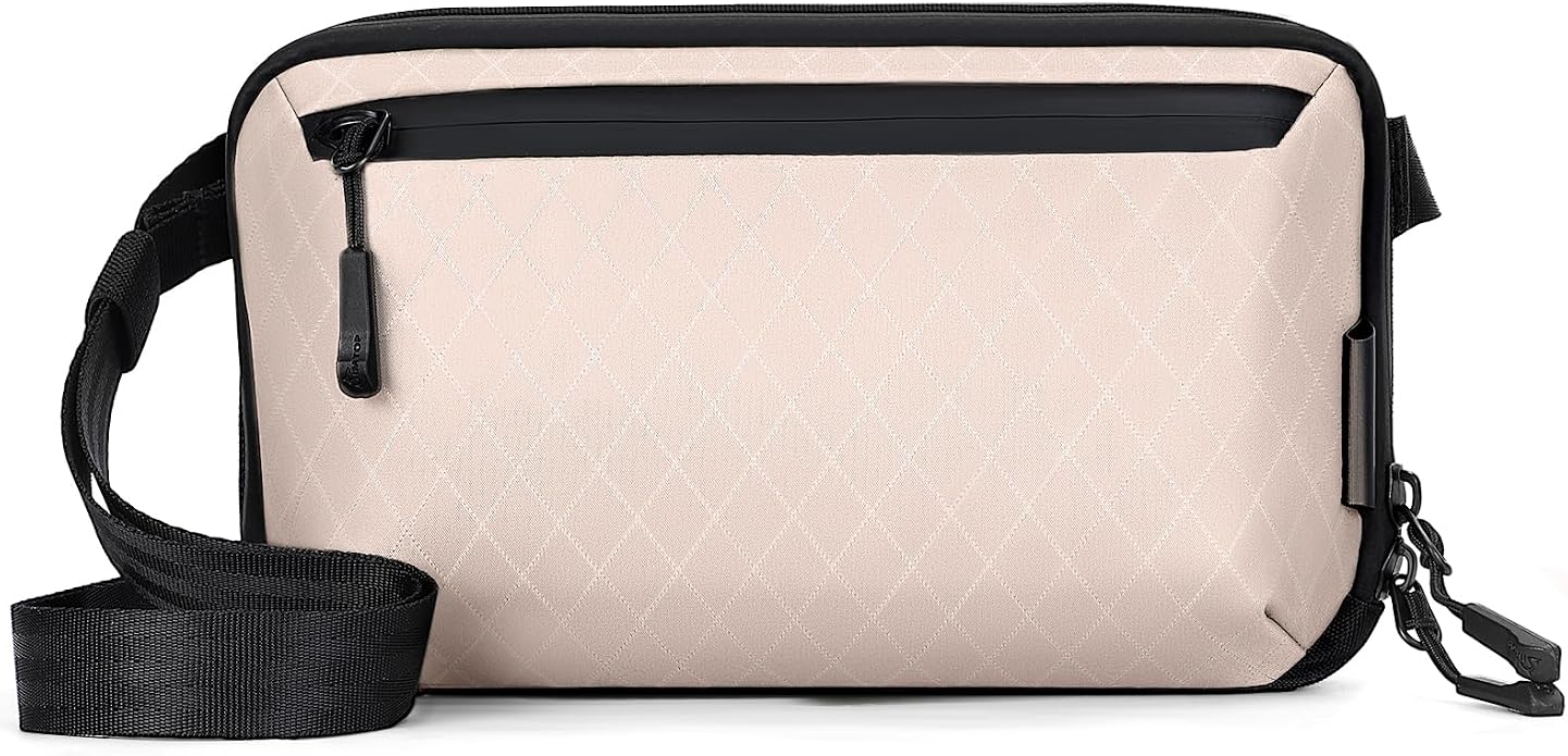 Electronics Organizer Tech Travel Pouch – Waterproof Nylon Diamond Quilted & by SIMTOP