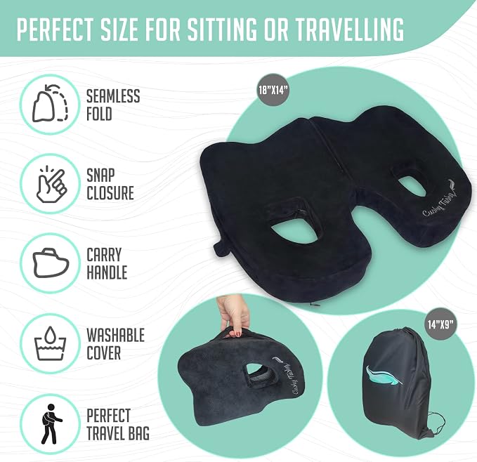 Premium Foldable Piriformis Cushion - Image 4