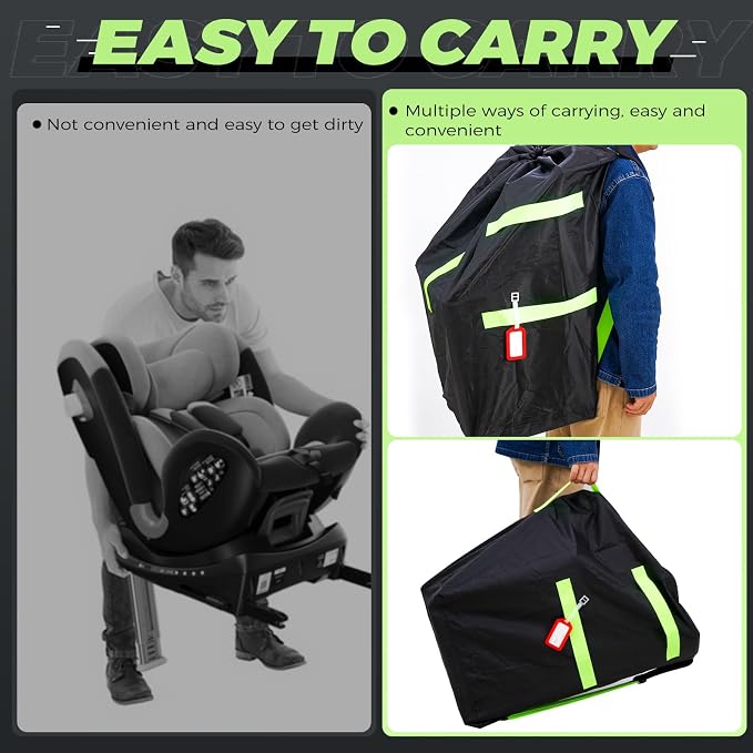 Waterproof Car Seat Travel Bag, Suitable - Image 5