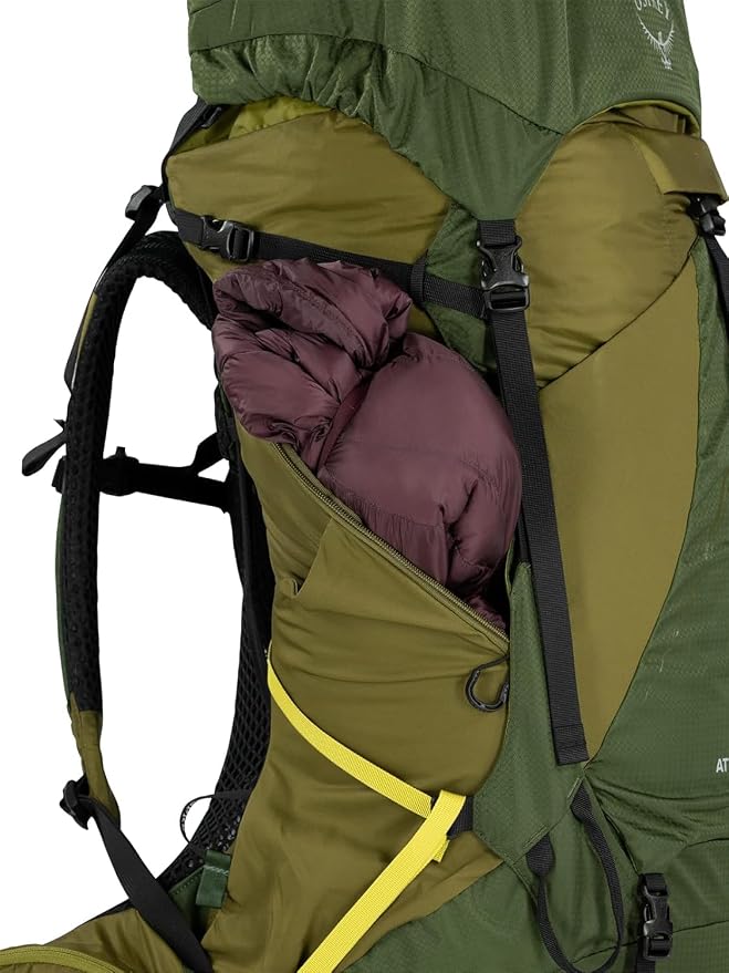 Osprey Atmos AG LT 50L Men's Backpacking Backpack, Night Shift/Scoria Blue - Image 13