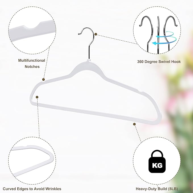 Quality Hangers Clothes Hangers 200 Pack - Image 5