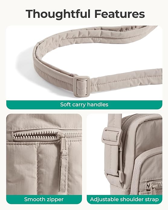 BAGSMART Small Crossbody Bags for Women, Cell Phone Crossbody Purse for Women - Image 6