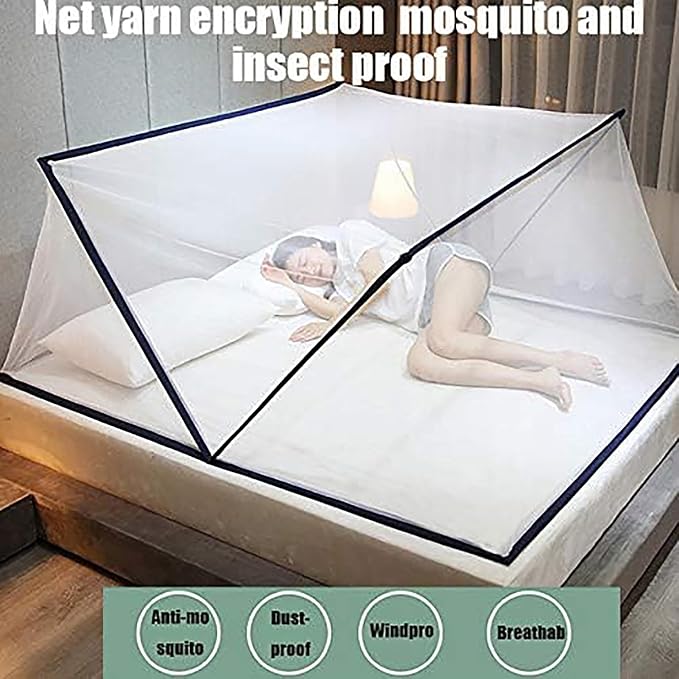 Mosquito Net, Bed Mosquito Net, Collapsible Mosquito Net Tent, Outdoor Mosquito - Image 2