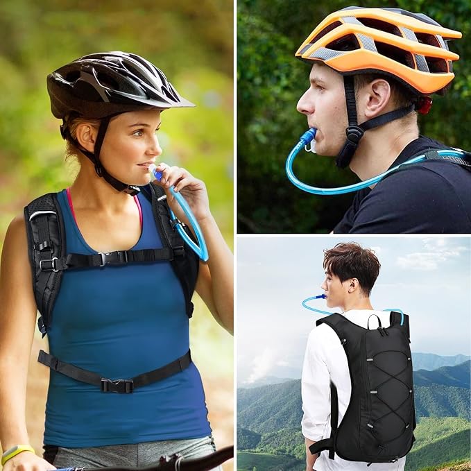 Hydration Backpack, Cycling Backpack Outdoor, Lightweight Hydration Pack - Image 8