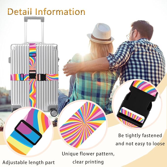 Luggage Straps for Suitcases TSA Approved, Luggage Identifiers for Suitcase - Image 5
