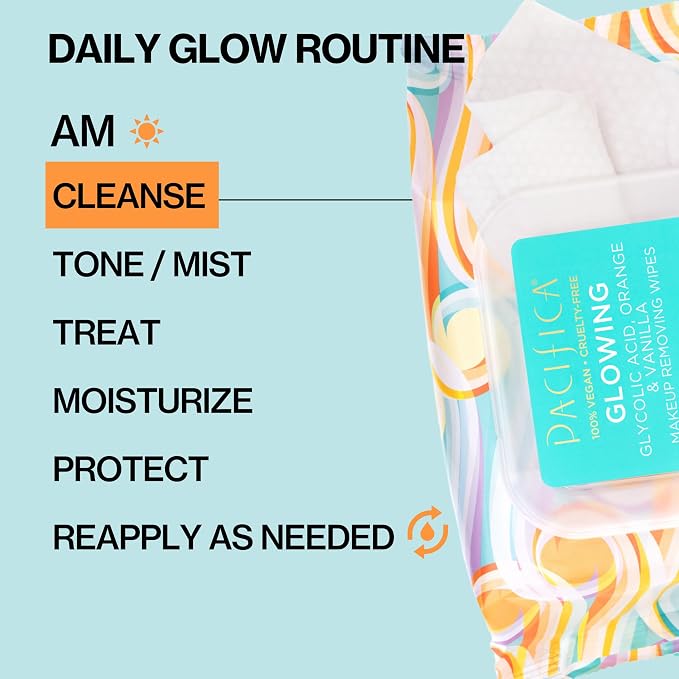 Pacifica Makeup Remover Face Wipes - Image 12