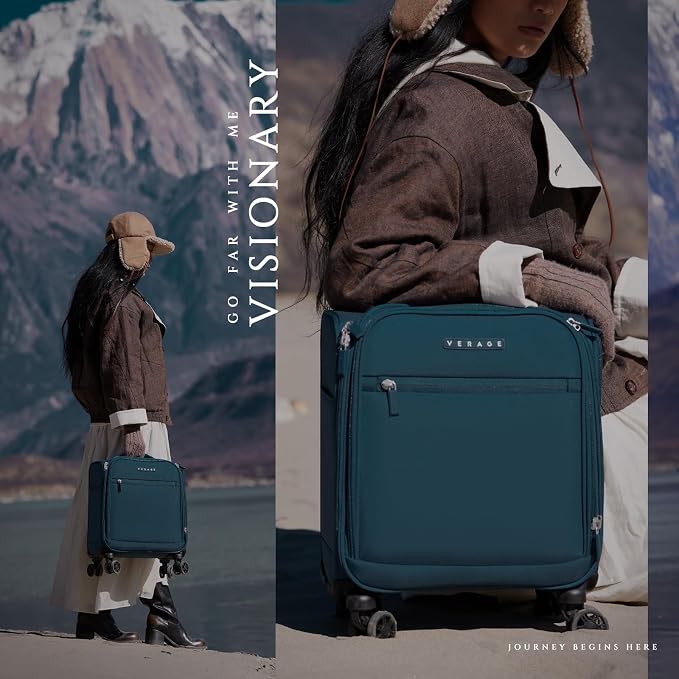 Verage Underseat Carry On Luggage - Image 2