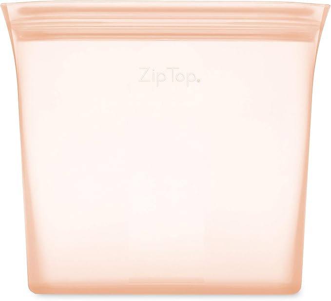 Zip Top Reusable Food Storage Bags | Sandwich Bag | Silicone Meal Prep - Image 2