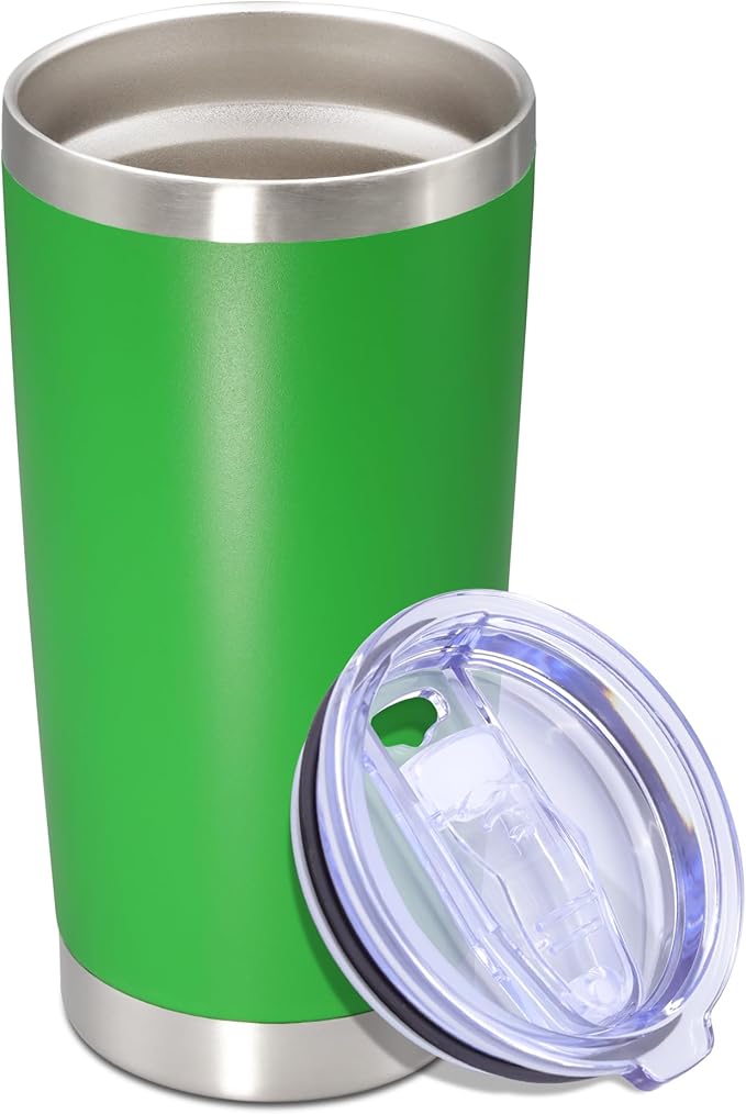 20 oz Tumbler with lid Double Wall Vacuum Insulated Tumblers Stainless Steel by Providethebestproducts