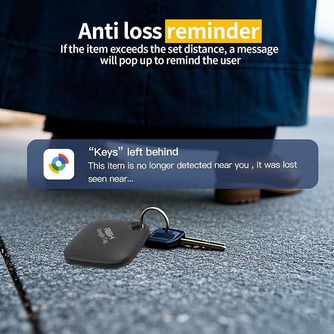 Air Tracker Tag 4 Pack for Android Luggage Tracker Tags Works - Image 4