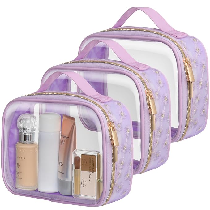 PACKISM Floral Texture TSA Approved Toiletry Bag by Packism