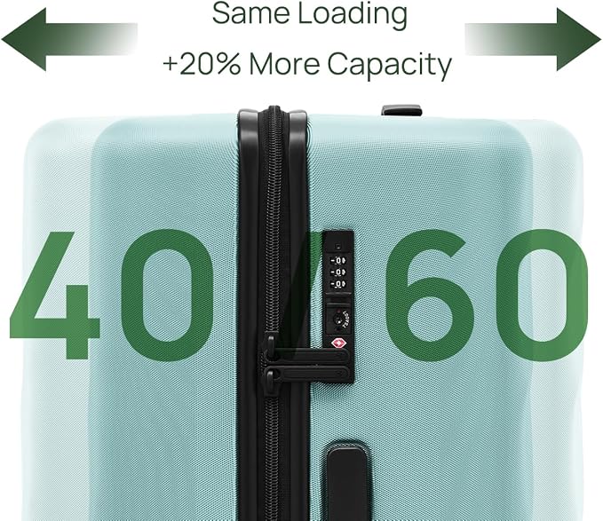 Trunk Luggage 22 Inch, Small Checked Luggage - Image 3