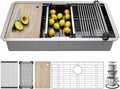 Undermount Kitchen Sink Stainless Steel 32x19 by VALONDINO