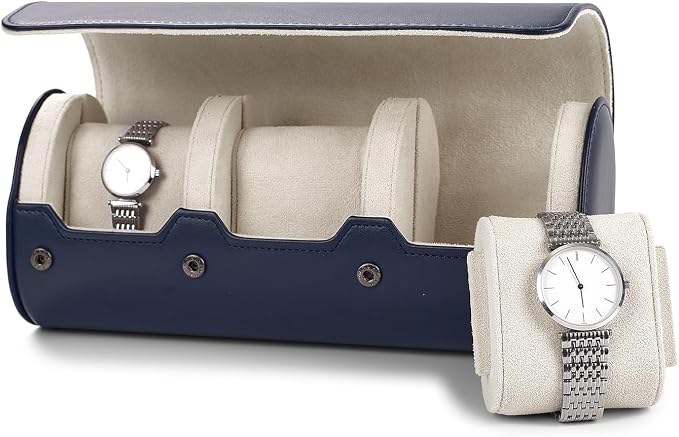 Oirlv Luxury Leather Watch Organizer Case Watch Box - Image 6