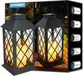 SHYMERY Solar Lanterns Outdoor Waterproof, 14 Inch Outdoor Lanterns by SHYMERY