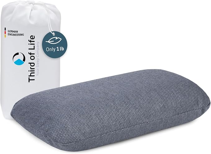 Travel Pillow VOLAR Memory Foam Small Pillow by ThirdofLife