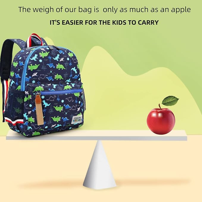 willikiva Cartoon Bus 12 Kindergarten Backpack - Image 5