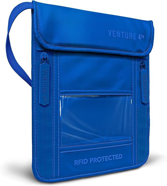 VENTURE 4TH Passport Holder Neck Wallet by VENTURE4TH