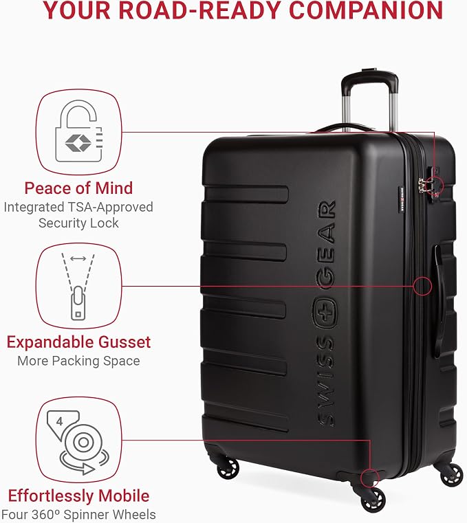 SwissGear 7366 Hardside Expandable Luggage - Image 3