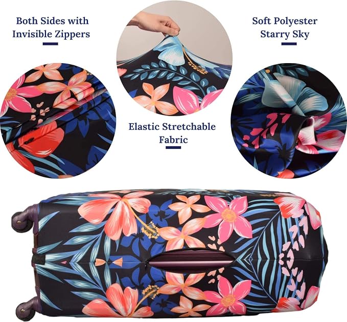 Luggage Cover, Protective Washable Suitcase Cover - Image 3