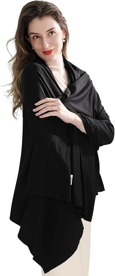 VENVSBEE Shawl Wraps for Women, Travel Scarf Soft Blanket Wrap Pashmina Travel by VENVSBEE