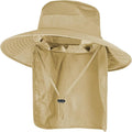 Sun Hats for Men Women Fishing Hat UPF 50+ Breathable Wide Brim Bucket Hats by ZOORON