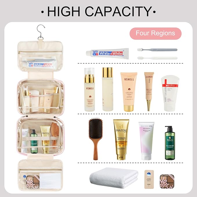 TOPEAST Travel Toiletry Bag - Image 4