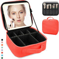 Travel Makeup Bag for Women and Makeup Artists Cosmetic Organizer Large Makeup by MORMIDTravelMakeupBag