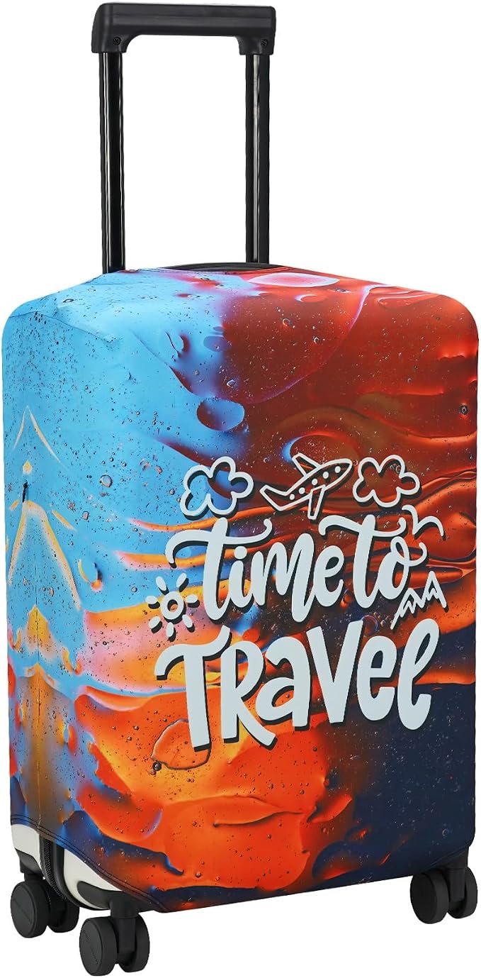 Explore Land Luggage Cover Suitcase Protector Fits 23-26 Inch Case - Image 8