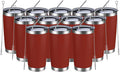 MEWAY 20oz Tumbler 12 Pack Double Wall Vacuum Insulated Travel Mug Bulk by MEWAY