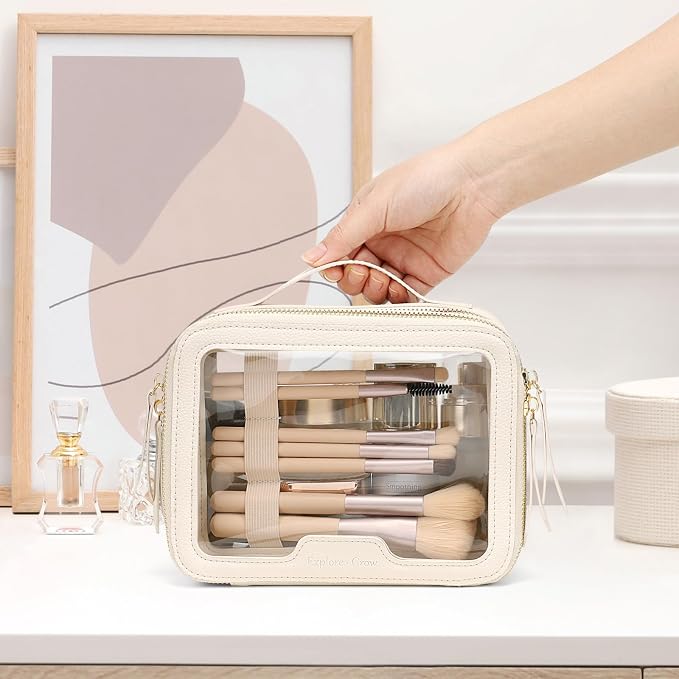 PACKISM Double Layer Clear Makeup Bag - Image 9