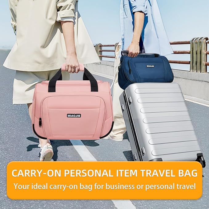 Underseat Carry On Luggage Lightweight Travel Tote Weekender Bag Overnight - Image 7