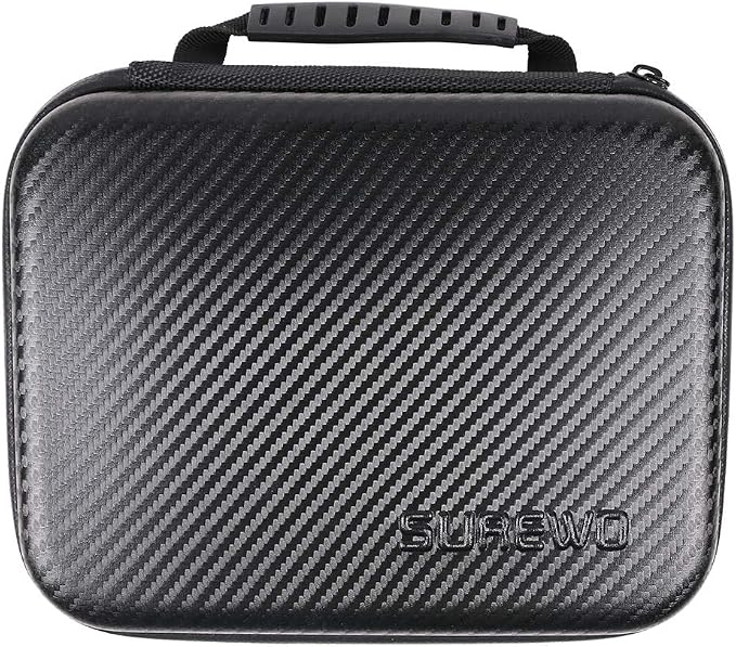SUREWO Hard Case for GoPro, Surface-Waterproof Carrying Case Compatible by SUREWO