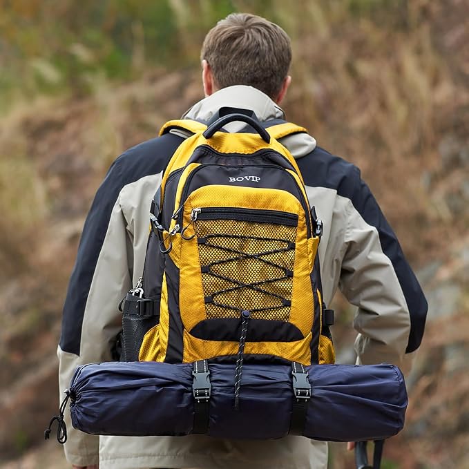 BOVIP 40L Hiking Backpack Waterproof Lightweight Daypack Travel Sports Camping - Image 2