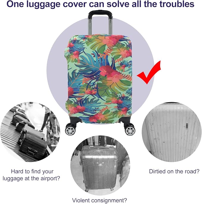 Travel Luggage Cover, Suitcase Protector Bag Fits 29-30 Inch Luggage - Image 4