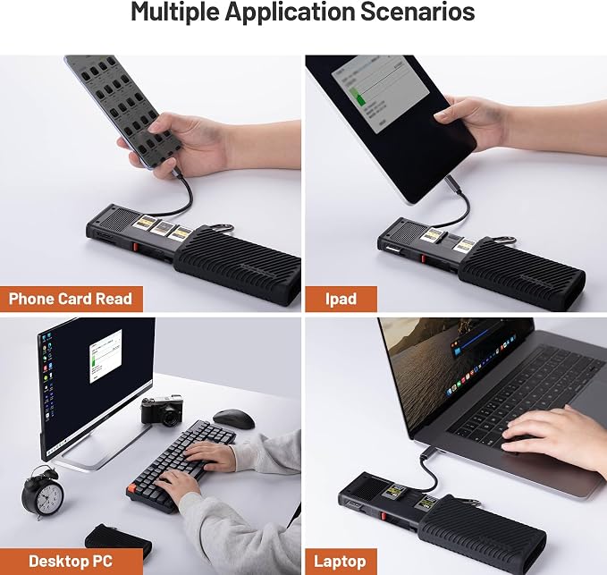 PGYTECH CreateMate USB 3.2 CFexpress A/B Card Reader 10GBps SD Card Reader - Image 6
