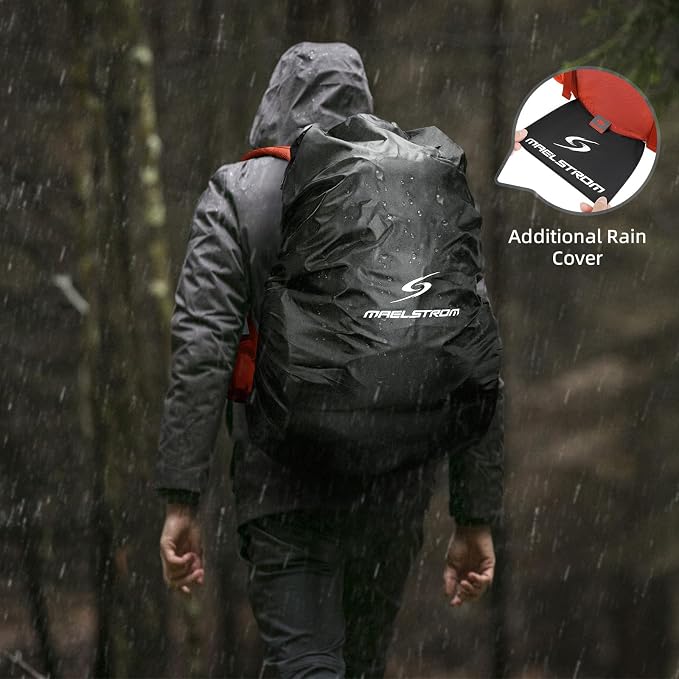 Maelstrom Hiking Backpack, 40L Waterproof Camping Daypack - Image 6
