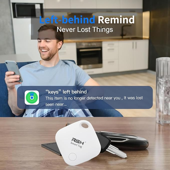 Air Tracker Tag 4 Pack Bluetooth Luggage Tracker tag Locator Works - Image 5