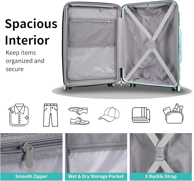5-Piece Lightweight Luggage - Image 7