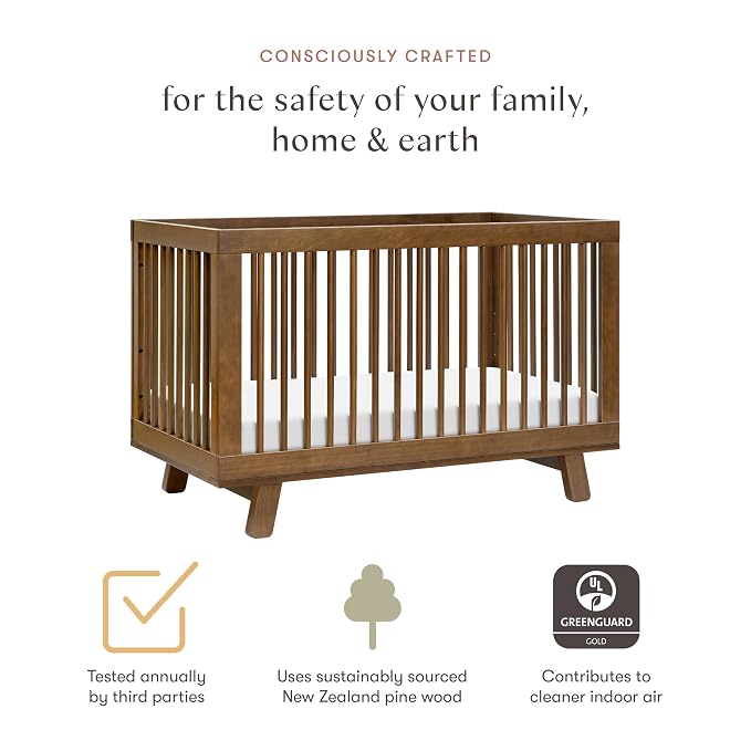 babyletto Hudson 3-in-1 Convertible Baby Crib - Image 3