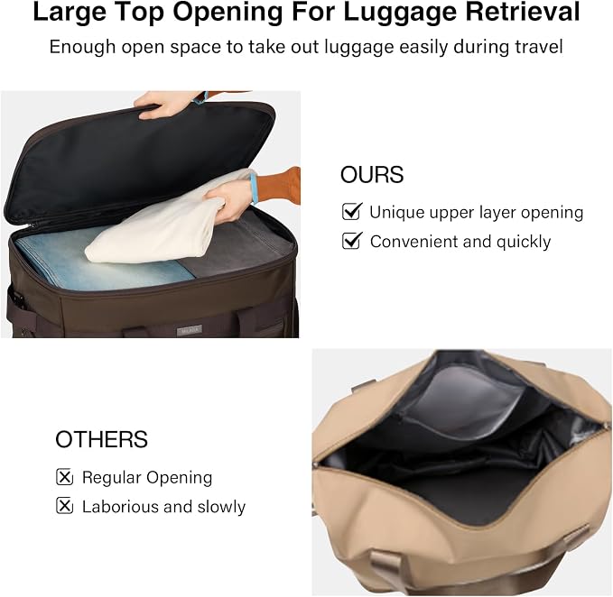 MILADA Expandable Luggage Bags for Travel Foldable Suitcase - Image 4