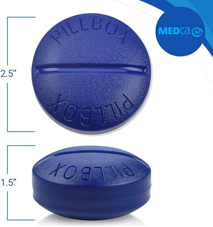 Pill Box Round for Travel - Image 8