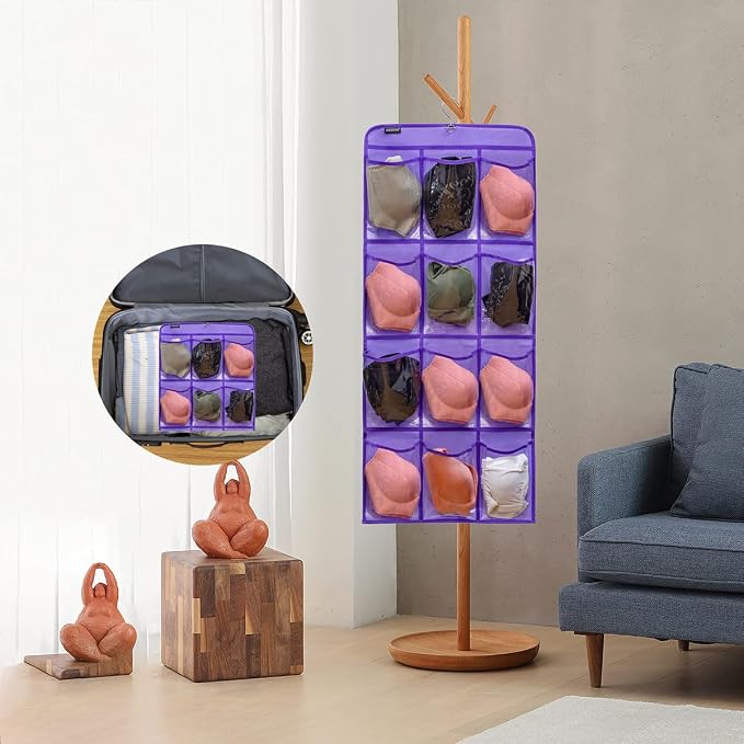 Dual Sided Hanging Shoe Organizer - Image 7
